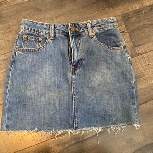 Tobi denim skirt